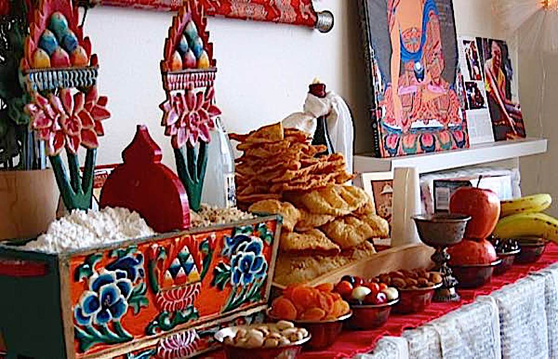 Ganapuja (Gathering Offering) and Ganachakra (Gathering Circle) or Tsog (Tsok): What is it? Why is the Offering Important? When to Celebrate? 5 Buddha Weekly Buddha Weekly Losar food Buddhism Buddhism