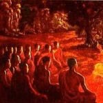 Buddha Weekly buddha teaching at night Buddhism